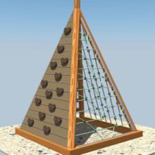 Пирамидка для лазанья (мод.10343). Вид 02