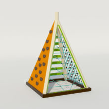 Пирамидка для лазанья (мод.10343). Вид 03