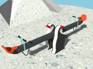 Качели-балансир «Пингвины» (мод.20116)