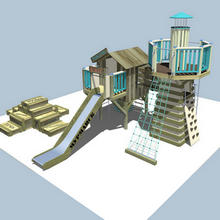 Детский игровой комплекс «Порт» (мод.30028). Вид 3