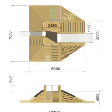 Игровой комплекс «Пирамида» (арт.30096). Вид 4