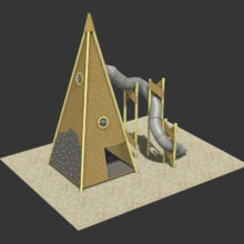 Игровой комплекс «Пирамида» (мод.30097). Вид 1
