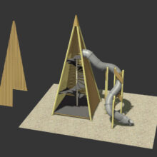 Игровой комплекс «Пирамида» (мод.30097). Вид 2