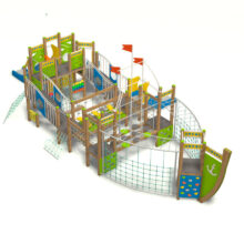 Детский игровой комплекс «Корабль» (арт.31006). Вид 02