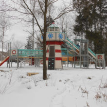 Детский игровой комплекс (мод.30002) в городском парке г.Краснознаменск. Вид 03