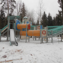 Детский игровой комплекс (мод.30002) в городском парке г.Краснознаменск. Вид 05