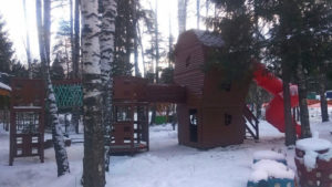 Детский игровой комплекс «Урсула» (мод.30004) в городском парке г.Краснознаменск