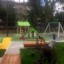 Детская площадка в ЖК «Марьина Роща»