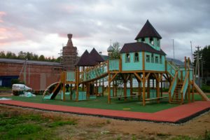 Детский игровой комплекс (мод.30005) в монастыре