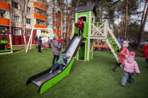 Детские площадки Baby Apple в г. Сургут