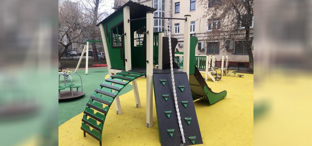 Детская игровая площадка — Москва, ул. Кооперативная